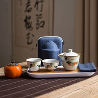 Fogwa Tea ru ru Kiln Kiln Kermid Cup One Got of Tue из двух чашек японского стиля кунг -фу чай