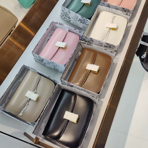 Кожаная ретро демисезонная сумка на одно плечо, сумка через плечо, воловья кожа, из натуральной кожи, коллекция 2023