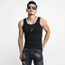 Mùa hè Hàn Quốc không tay T-Shirt cotton mồ hôi thoáng khí vest nam vest rào cản Slim-loại xu hướng chặt chẽ thanh thiếu niên Lót