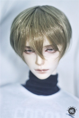 taobao agent Lazy baby BJD hair 6 4 3 points Uncle SD doll dragon soul male and female daily short hair teenager black blue brown