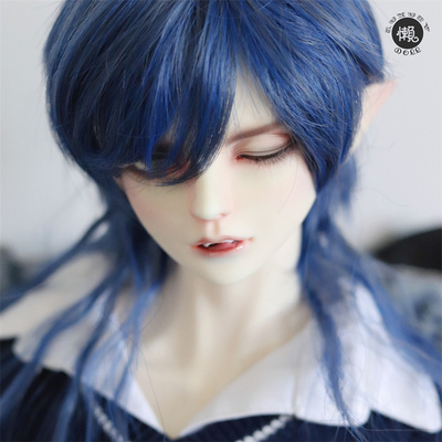 taobao agent Lazy Doll BJD Wig 3 -point Uncle Dragon Soul 4 points mdd doll 6 points soom love bean wolf tail fake hair