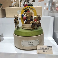 Крутящаяся музыкальная шкатулка, сувенир, детская фигурка, Гонконг, подарок на день рождения