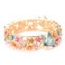 Bắc Kinh Authentic Cloisonne Bracelet Bướm Tình yêu Hoa Phụ kiện Studded Mở Vòng đeo tay Trang sức Nữ - Vòng đeo tay Cuff vòng tay pandora Vòng đeo tay Cuff