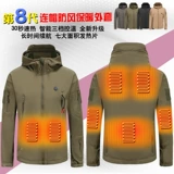 Зимняя удерживающая тепло альпинистская лыжная куртка, увеличенная толщина