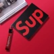 Красное слово SUP+закаленное пленка