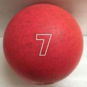 New Bowling Đồ Chơi Người Lớn Chung Ball 7 Pound Rose Red Bowling Chai Đạo Cụ Bóng