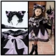 Kurome cho bé gái Halloween cos chơi dạ quang váy trình diễn trang phục tối Đầm công chúa lolita gift halloween