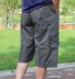 Người đàn ông trung niên quần short mùa hè lỏng kích thước lớn thường 7 quần cũ cha cha bông nhà quần lớn mặc Quần tây thường