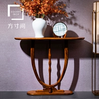 Square inch đơn giản hiện đại tinh khiết gỗ hiên tủ phân vùng Trung Quốc retro foyer trang trí nội thất Wujinmu đồ nội thất - Bàn / Bàn bàn cafe gỗ