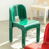 Корейский стиль INS Стиль Древнее домашнее обеденное кресло Нордич Современный минималистский задний стул Винтажный кофейник пластиковый стул