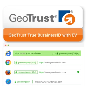 [品牌特卖 HTTPS证书 GeoTrust True BusinessID with EV 公司名称]