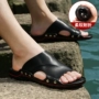 Dép da của nam giới không trượt mềm dưới 2018 dép mùa hè và dép nam của Hàn Quốc phiên bản của mặc giản dị từ-slip giày bãi biển dép quai hậu nam