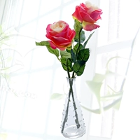 2 розовые+шариковые шарики ваза
