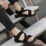 Giày đế mềm màu đen thoáng khí với dép quai hậu nam thanh niên giản dị Phiên bản Hàn Quốc xu hướng giày nam 2018 phong cách mới hè giày bitis nam