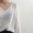 Áo len nữ 2019 xuân mới phiên bản Hàn Quốc của áo dài tay lụa tơ tằm mỏng phần dệt kim chạm đáy áo khoác blouse - Đan Cardigan