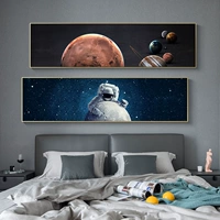 Скандинавское украшение, космонавт, луна для спальни, настенный диван