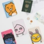 Phim hoạt hình Hộ Chiếu Bìa Ra khỏi Nhật Bản Nhật Bản Hàn Quốc Dễ Thương Hàn Quốc Gấu Nâu Gói Thẻ Hộ Chiếu ID Trường Hợp shop bán túi đeo chéo nữ
