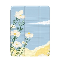 Маленькие белые цветы [магнитный стиль без пряжки]