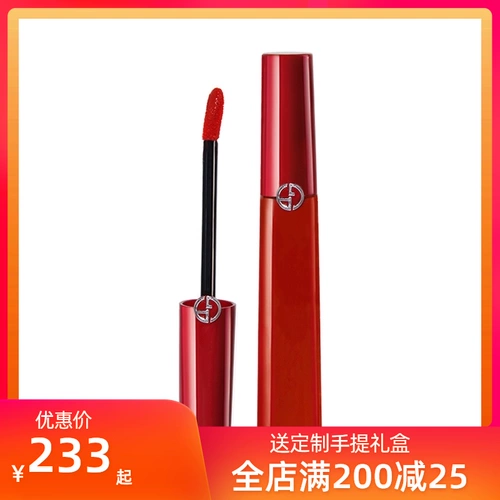 Губная помада Armani 405 Lip Glaze Red Tube 205 417 2014 311 415 206 110 214 Подлинный искренний