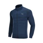 Áo len nam Li Ning 2019 mới đào tạo áo khoác dài tay đứng cổ áo thể thao nam mùa xuân AWDN347 - Thể thao lông cừu / jumper