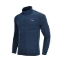 Áo len nam Li Ning 2019 mới đào tạo áo khoác dài tay đứng cổ áo thể thao nam mùa xuân AWDN347 - Thể thao lông cừu / jumper áo khoác zip