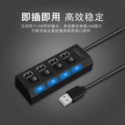 USB máy tính xách tay 2,0 splitter khe U bên ngoài dài đa cổng đa chức năng cổng giao diện xốp U - USB Aaccessories