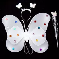 Двойной белый набор из трех -цепочек