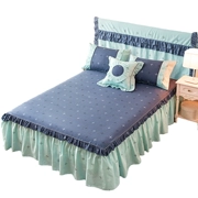 Bông giường bông loại váy giường bao gồm đơn mảnh bông dày chống bụi giường bảo vệ bao gồm 1,8 m 2.0m tờ