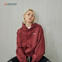 Thủy triều LISA LOSTMYHEAD rượu vang đỏ nhiều màu thông lỏng 垮 áo len trùm đầu pp người yêu nhà hoodies áo khoác nam