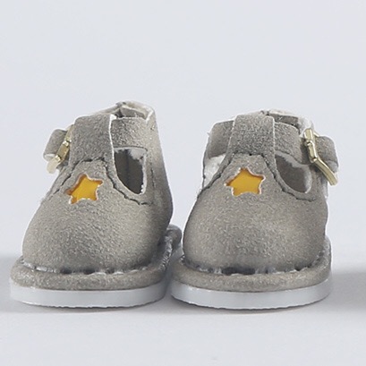 Grey T-shoesOB11 Baby shoes Star shoes bjd  holalaYMY Plastid body9molly shoes 8 points bjd