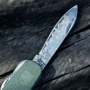Miễn phí ngoài trời Damascus thép dao đa chức năng công cụ tự vệ sống sót hoang dã tự kết hợp dao gấp - Công cụ Knift / công cụ đa mục đích dụng cụ đa năng victorinox
