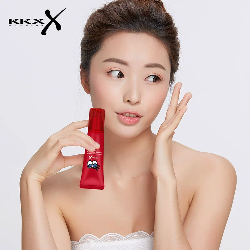 KKXX Natural Nude Makeup Concealer Moisturizing Isolation BB Cream điều chỉnh tông màu da Làm sáng da Kiểm soát dầu độ ẩm Lỗ chân lông vô hình - Kem BB