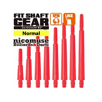 FIT SHAFT GEAR BÌNH THƯỜNG ĐỎ - Darts / Table football / Giải trí trong nhà bộ phóng phi tiêu cao cấp