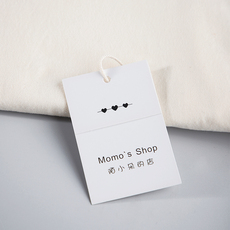Бирки для одежды 挂牌吊牌定做女衣服装店卡片定制价格标签吊卡订做制logo设计高档