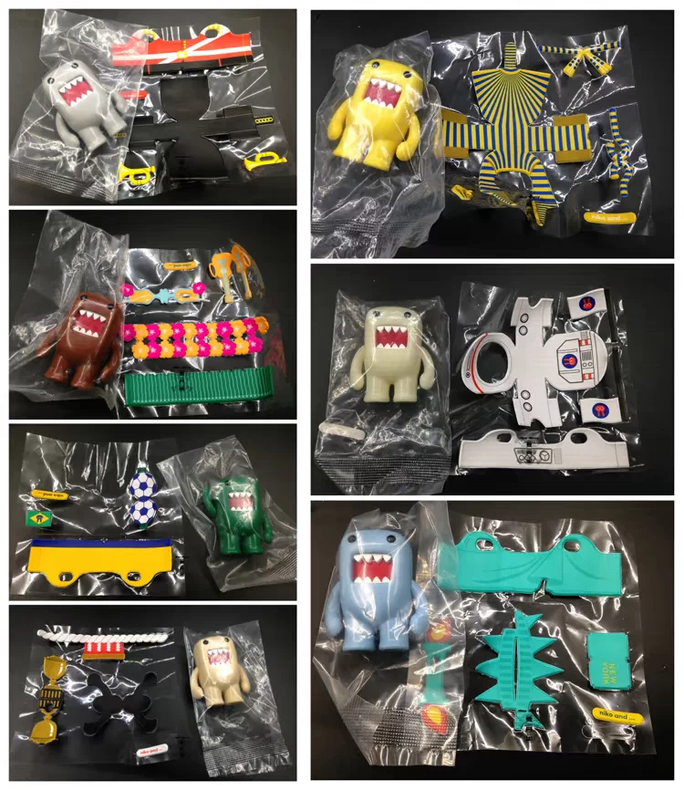 PVC фигурка-гапшон Sea King Kado? ~4,5 см, без коробки, в тематических костюмах (7 вариантов)