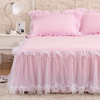 Chần dày Hàn Quốc ren giường váy mảnh duy nhất giường bìa 1.5 m 1.8 Simmons nệm bìa đặc biệt cung cấp váy giường khách sạn