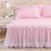 Chần dày Hàn Quốc ren giường váy mảnh duy nhất giường bìa 1.5 m 1.8 Simmons nệm bìa đặc biệt cung cấp Váy Petti