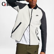 Tengjun Sports Nike NSW Huấn luyện thể thao Loose Đan áo ấm đứng cổ áo 886618-091 - Áo khoác thể thao / áo khoác