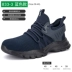 Labor protection shoes men's cross-border steel toe cap waterproof anti-smash anti-puncture breathable anti-slip work safety shoes safety shoes 
