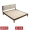 Nordic gỗ rắn giường đôi 1,8 m bằng 1,5m màu gỗ giường mềm master bedroom kinh tế Nhật Bản hiện đại nhỏ gọn - Giường giường sắt 2 tầng