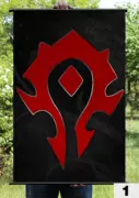 Trò chơi điện ảnh trò chơi phiên bản phim xung quanh bộ tộc xung quanh cờ treo biểu ngữ áp phích tranh World of Warcraft phiên bản