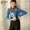 EP Yaying 18 mùa thu mới đa màu hàng duy nhất nút mỏng màu rắn len đơn giản áo len EJDAW9101A áo khoác len mỏng
