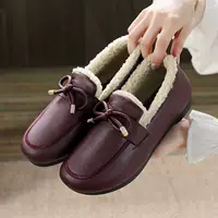 Демисезонная обувь, флисовые удерживающие тепло слипоны, коллекция 2022