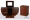 Trang sức hộp gỗ rắn sáng tạo nhiều lớp công suất lớn retro gió bụi bông tai nhẫn trang sức lưu trữ hộp trang sức hộp - Nhẫn