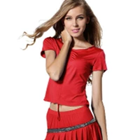 101 Big Red Short -Sleeved One Top