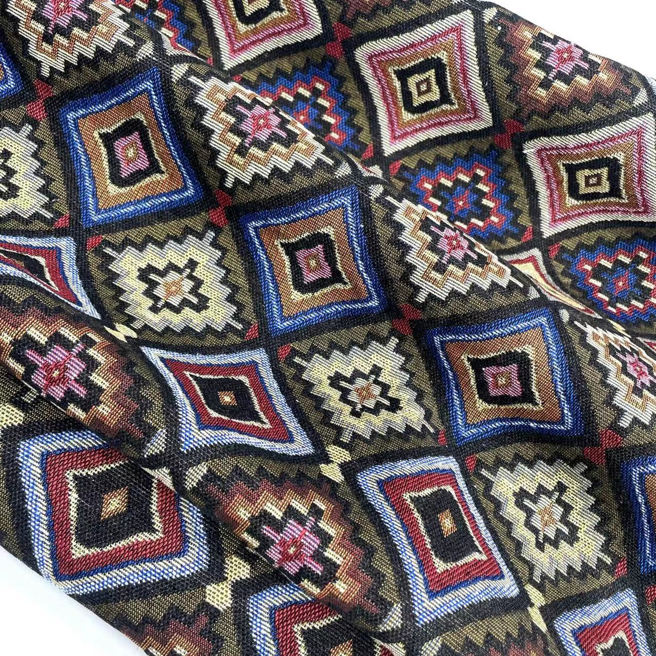 2 m  Ethnic Style Small Square Coarse Cotton Cloth Ethnic Clothing Features Home Pillow Tablecloth Decorative Fabric