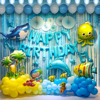 Детское украшение, макет, мультяшный комбинированный детский воздушный шар, подарок на день рождения
