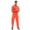 Tùy chỉnh 
            màu đỏ cam phản quang quần áo làm việc một mảnh phù hợp với nam mùa xuân và mùa thu dày dài tay quần áo bảo hiểm lao động sửa chữa ô tô quần áo bảo hộ phi hành đoàn