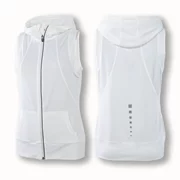 Crivit thương hiệu nữ mùa xuân và mùa thu thể thao chạy giản dị trùm đầu phần mỏng vest thể thao kích thước lớn lỏng vest