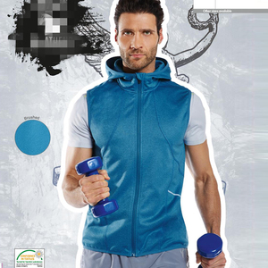 Xuất khẩu Châu Âu crivit thương hiệu của nam giới thể thao chạy thường trùm đầu chất lượng vest vest đặc biệt cung cấp áo khoác reebok